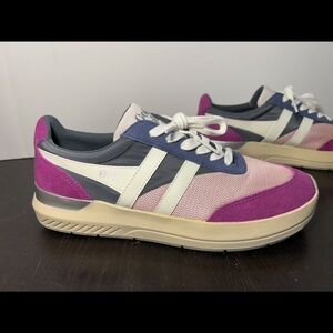 NWOB Gola Classics Raven Sneakers Shoes Chalk Pink/Shadow/Foxglove Womans 11